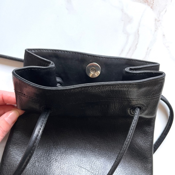 Nine West Black Genuine Leather Handbag - Picture 3 of 9